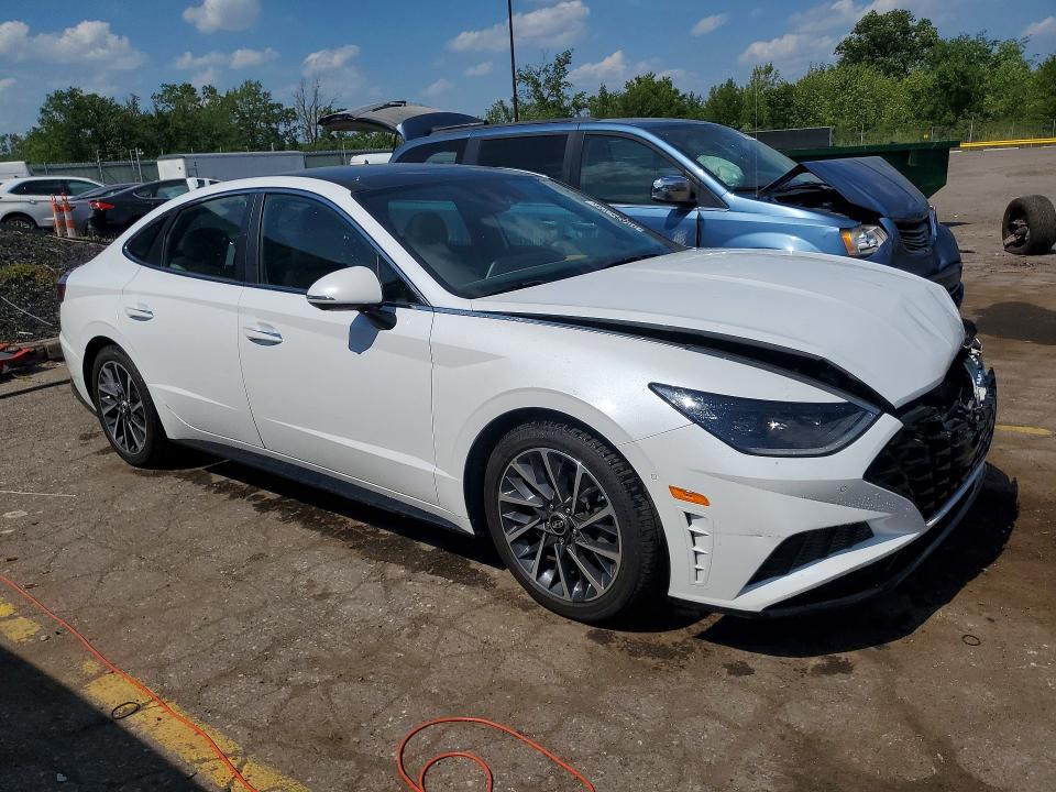 2020 Hyundai VIN 5NPEH4J25LH056593 COPART salvage auction — FRONT END, FL - CERT OF TITLE SLVG REBUILDABLE, sold $300 on 2026-07-28 (photo 4)