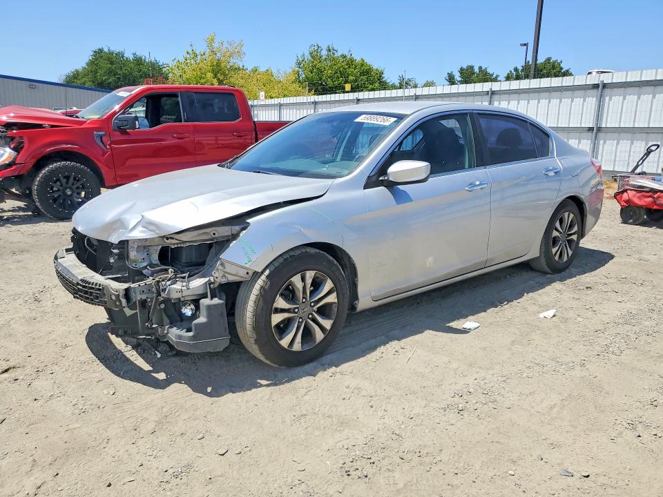2013 Honda Accord VIN 1HGCR2F36DA101271 COPART salvage auction — FRONT END, Ca - Salvage Certificate, sold $1,550 on 2026-07-09 (photo 1)