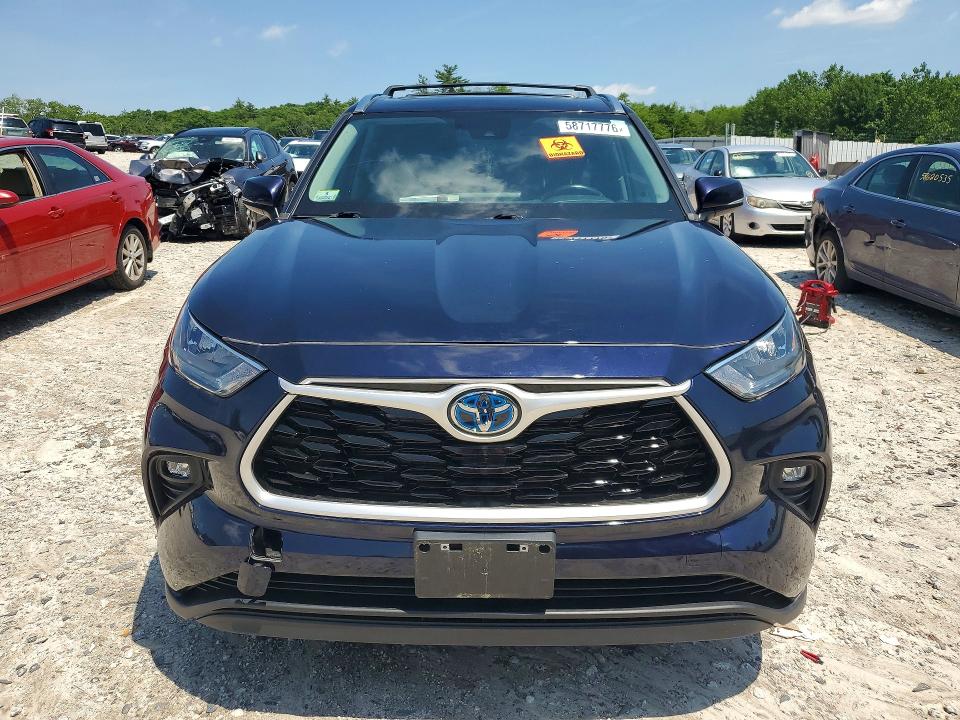 2020 Toyota Highlander VIN 5TDGBRCH8LS502724 COPART salvage auction — REAR END, Ma - Cert Of Title-Salvage, sold $5,000 on 2026-07-29 (photo 5)