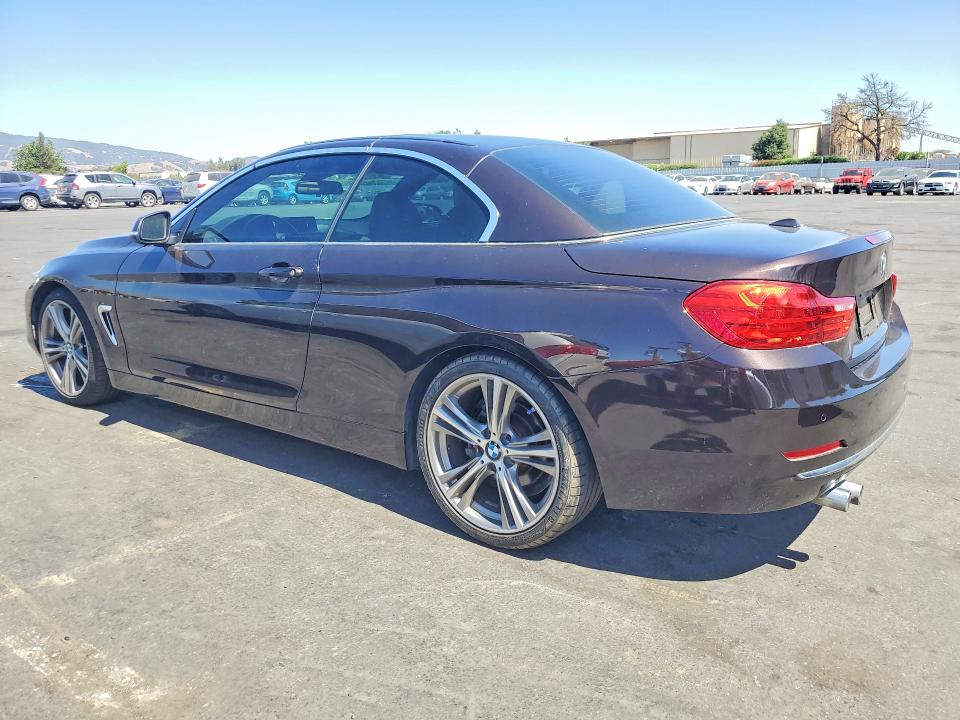 2016 BMW 4er VIN WBA3V7C50G5A26626 COPART salvage auction — MINOR DENT/SCRATCHES, Ca - Dis/Dlr/Exp Only Clean Title, sold $7,900 on 2026-07-14 (photo 2)