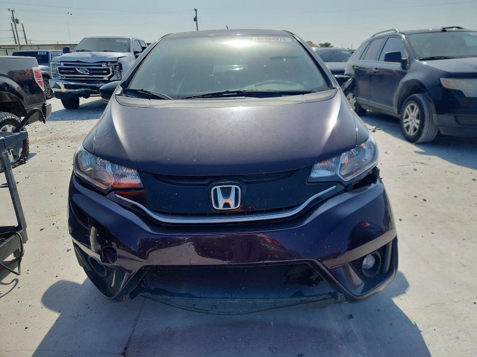 2015 Honda Fit VIN 3HGGK5H81FM761885 COPART salvage auction — FRONT END, TX - CERTIFICATE OF TITLE, sold $3,630 on 2026-07-31 (photo 5)