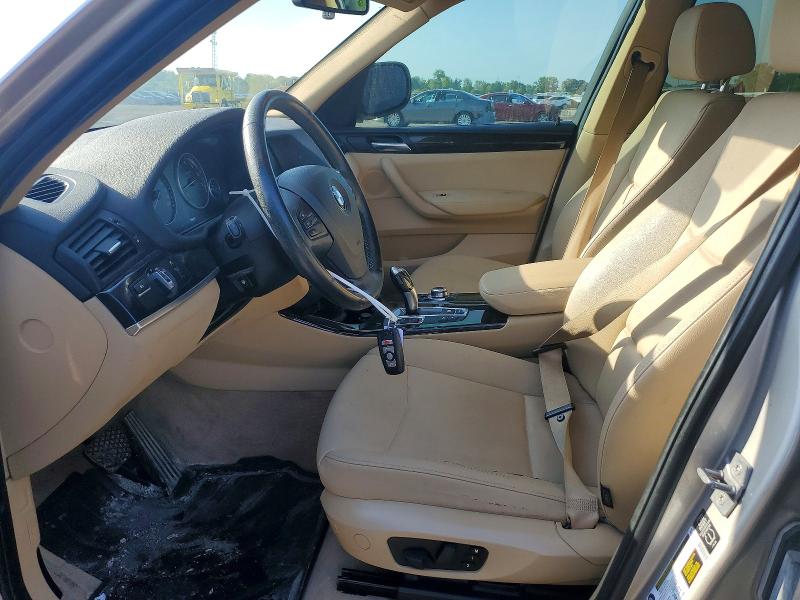 2013 BMW X3 VIN 5UXWX9C56D0A09486 COPART salvage auction — FRONT END, On - Permit Salvage, sold $150 on 2026-07-21 (photo 7)