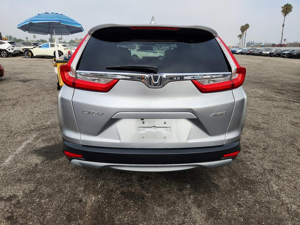 2019 Honda Cr-v VIN 7FARW2H89KE016704 COPART salvage auction — MINOR DENT/SCRATCHES, CA - CERT OF TITLE-SALVAGED, sold $4,350 on 2026-07-24 (photo 6)