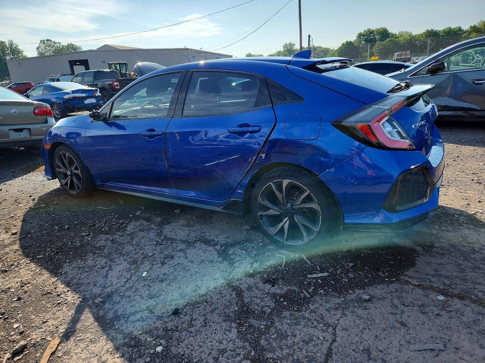 2017 Honda Civic VIN SHHFK7H47HU426171 COPART salvage auction — SIDE, Pa - Certificate Of Salvage, sold $5,975 on 2026-07-29 (photo 2)