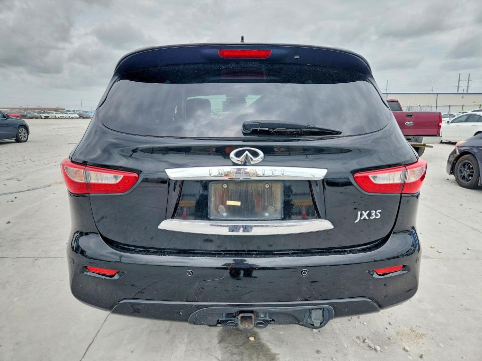 2013 Infiniti Jx VIN 5N1AL0MN4DC319970 COPART salvage auction — FRONT END, Tx - Salvage Vehicle Title, sold $650 on 2026-07-31 (photo 6)