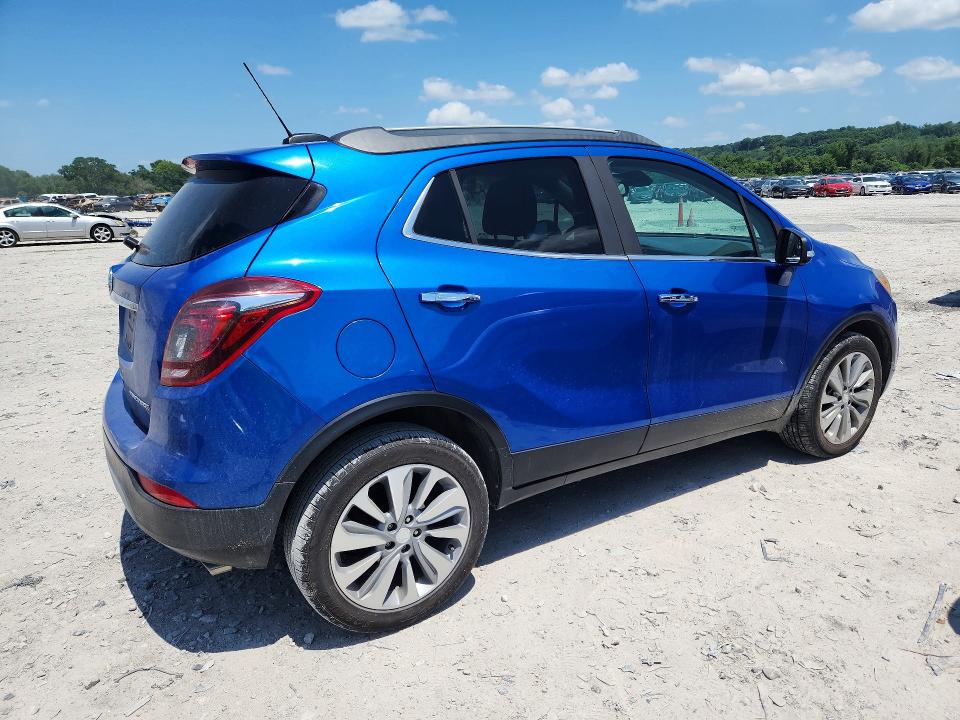 2017 Buick Encore VIN KL4CJASBXHB161254 COPART salvage auction — FRONT END, Il - Salvage Certificate, sold $1,100 on 2026-08-03 (photo 3)
