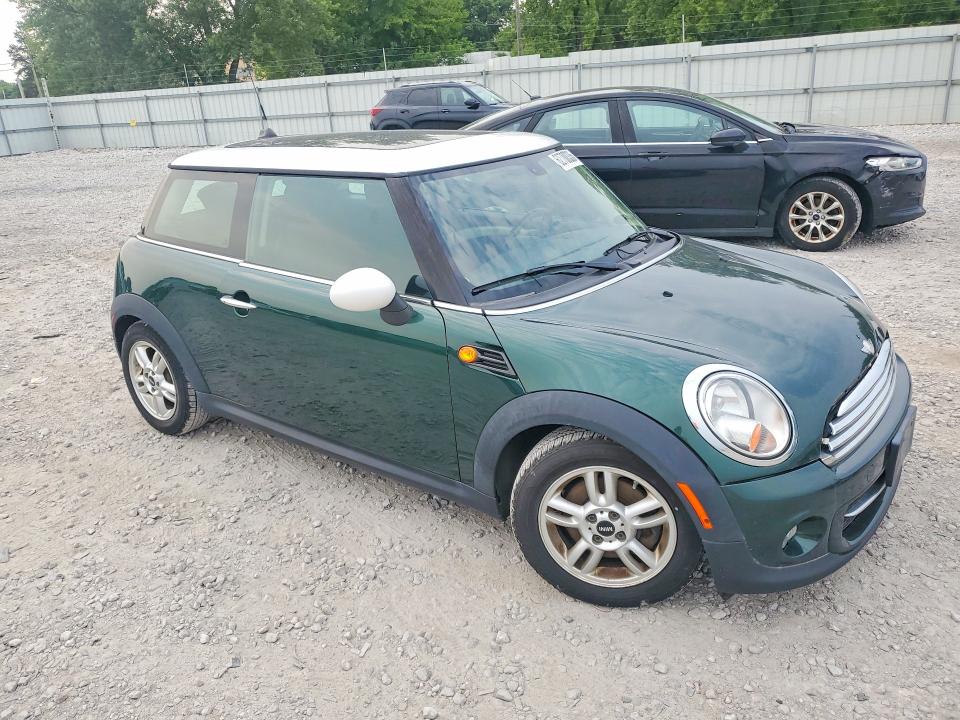 2013 Mini Cooper VIN WMWSU3C53DT549666 COPART salvage auction — REAR END, Oh - Certificate Of Title, sold $225 on 2026-07-31 (photo 4)