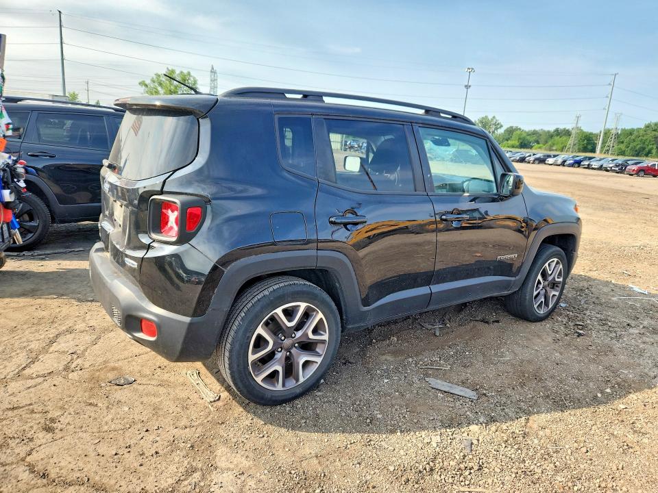 2015 Jeep Renegade VIN ZACCJBBT8FPC45841 COPART salvage auction — REAR END, MI - CERTIFICATE OF TITLE, sold $1,125 on 2026-07-28 (photo 3)