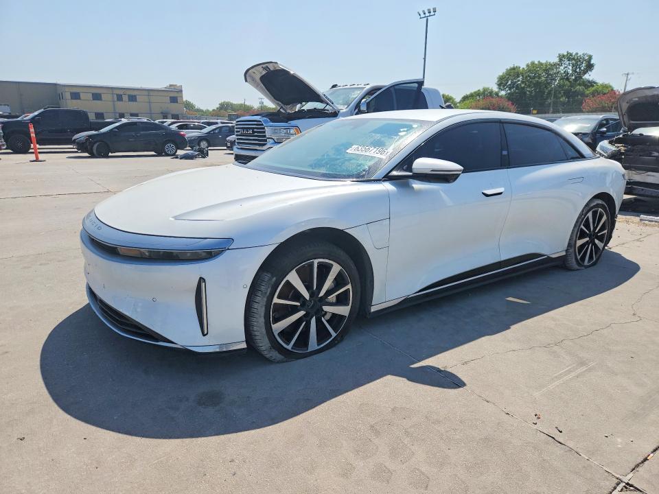 2023 Lucid Air VIN 50EA1TEA9PA005654 — COPART salvage auction photo