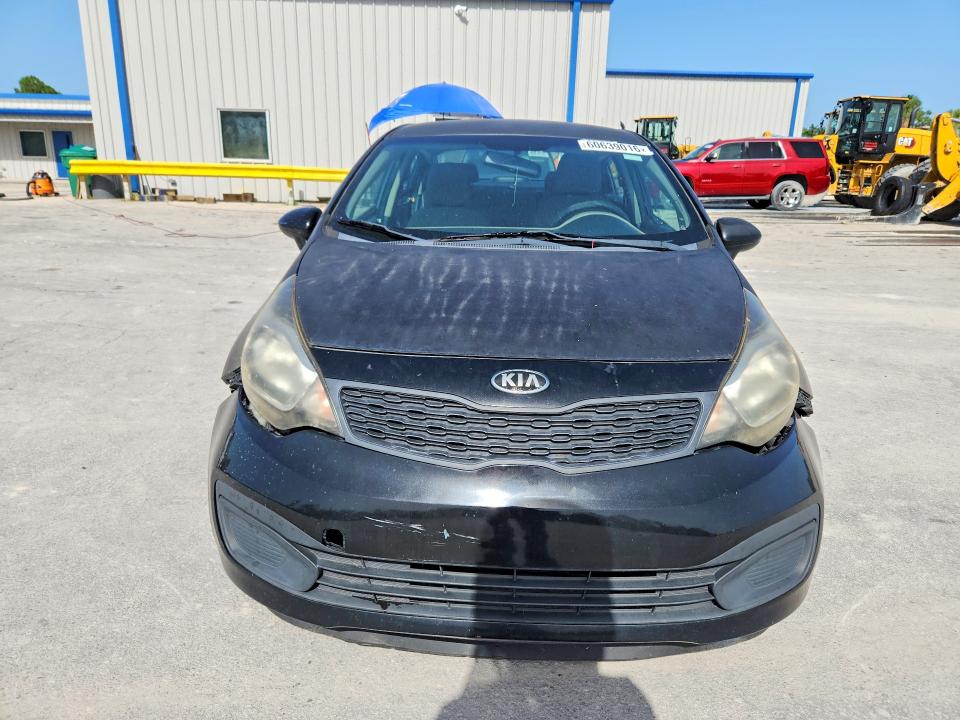 2015 Kia Rio VIN KNADM4A30F6487225 COPART salvage auction — FRONT END, Fl - Certificate Of Title (P), sold $225 on 2026-07-29 (photo 5)