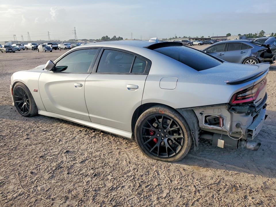 2019 Dodge Charger VIN 2C3CDXGJ9KH661781 COPART salvage auction — REAR END, TX - SALVAGE VEHICLE TITLE (P), sold $8,600 on 2026-07-28 (photo 2)