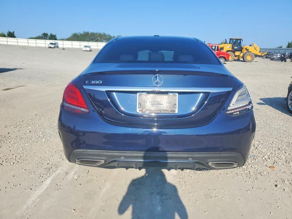 2020 Mercedes-benz C class VIN 55SWF8DB6LU327252 COPART salvage auction — REAR END, CA - SALVAGE CERTIFICATE, sold $11,400 on 2026-09-03 (photo 6)