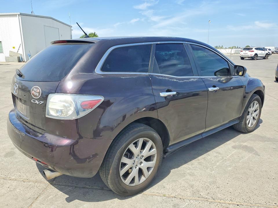 2008 Mazda Cx-7 VIN JM3ER29L480187086 COPART salvage auction — MINOR DENT/SCRATCHES, CA - DIS/DLR/EXP LIEN PAPERS-SALV, sold $575 on 2026-07-27 (photo 3)
