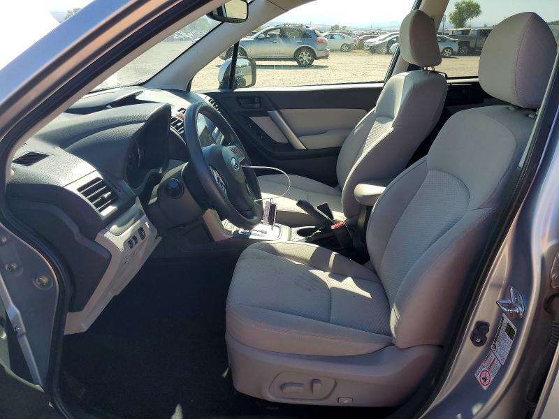 2015 Subaru Forester VIN JF2SJAFC5FH514516 COPART salvage auction — FRONT END, Ca - Salvage Certificate, sold $3,150 on 2026-07-31 (photo 7)