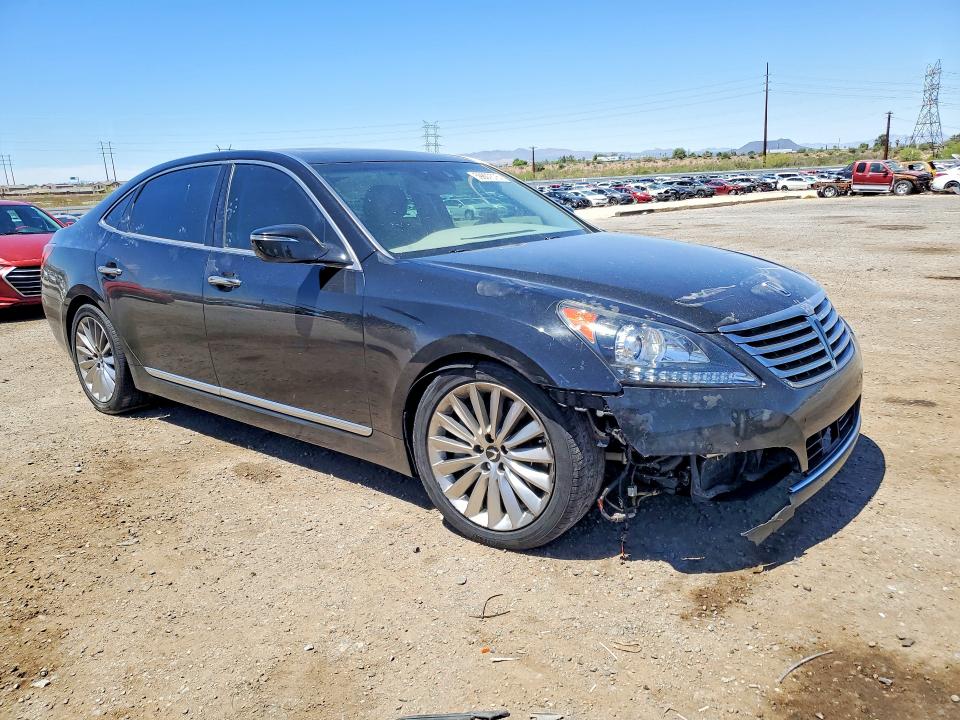 2016 Hyundai Equus VIN KMHGH4JH3GU105794 COPART salvage auction — FRONT END, AZ - CERT OF TITLE - SALVAGE, sold $1,600 on 2026-07-24 (photo 4)