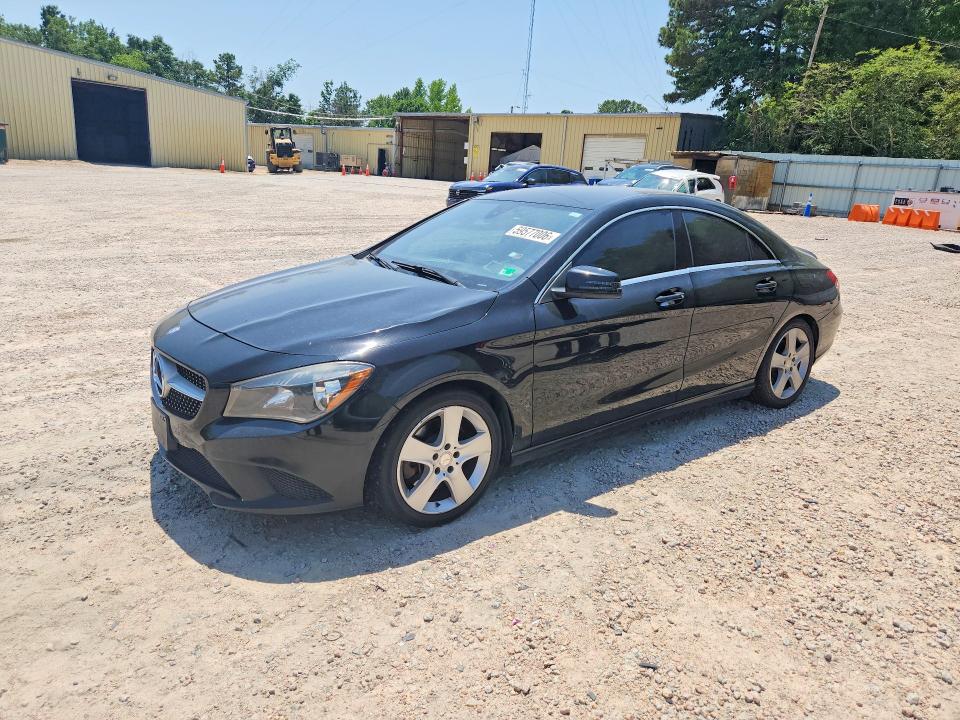 2015 Mercedes-benz Cla-klasse VIN WDDSJ4GB9FN177345 COPART salvage auction — SIDE, Nc - Salvage Certificate Of Title, sold $1,700 on 2026-07-31 (photo 1)