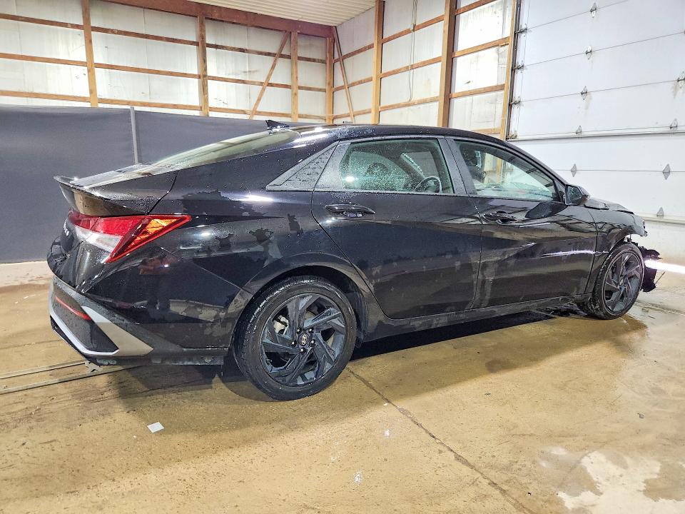2026 Hyundai Elantra VIN KMHLM4DG6TU099545 COPART salvage auction — FRONT END, OH - CERT OF TITLE-SALVAGE (P), sold $4,000 on 2026-07-13 (photo 3)