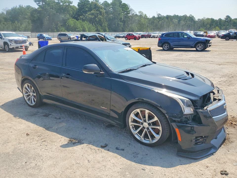 2018 Cadillac Ats-v VIN 1G6AL5SY0J0147631 COPART salvage auction — FRONT END, Sc - Certificate Of Title, sold $18,800 on 2026-08-19 (photo 4)