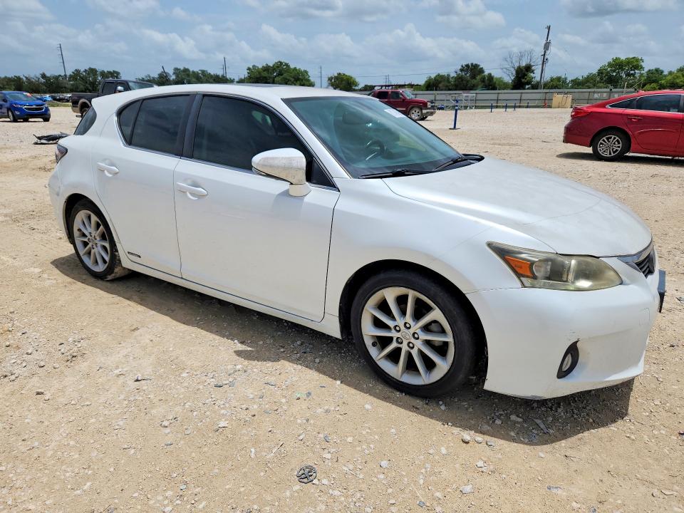 2013 Lexus Ct 200 VIN JTHKD5BH7D2159037 COPART salvage auction — MINOR DENT/SCRATCHES, TX - CERTIFICATE OF TITLE, sold $4,250 on 2026-07-23 (photo 4)