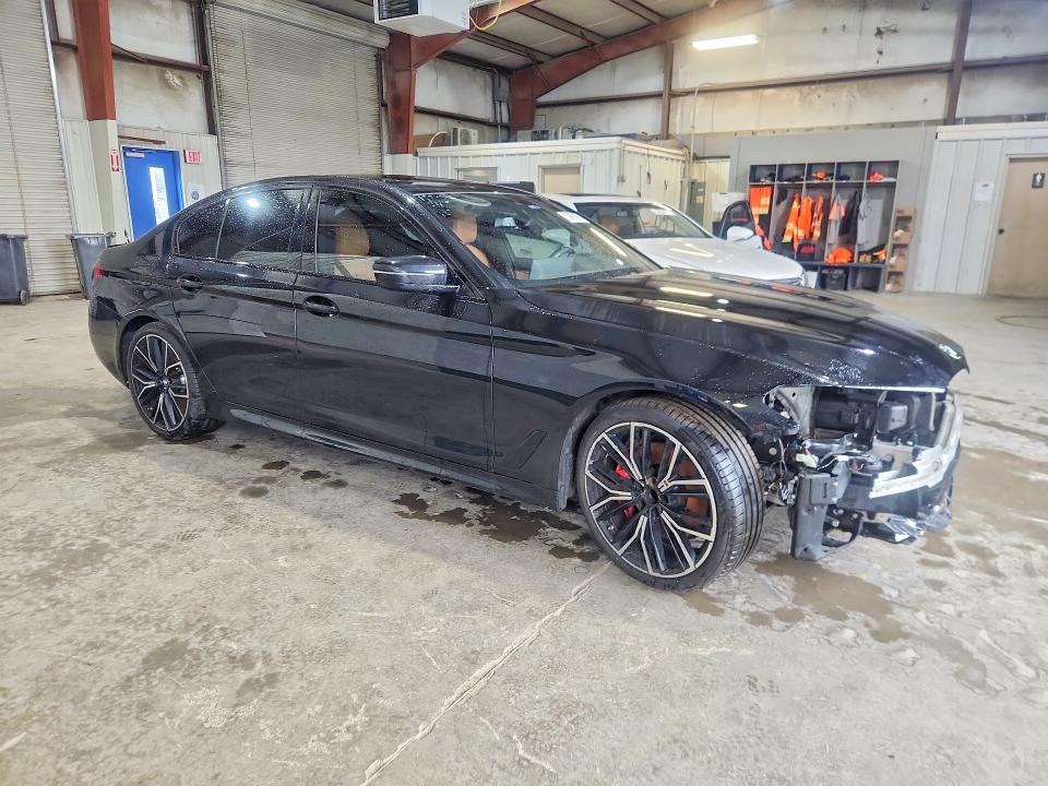 2023 BMW 5er VIN WBA53BH08PWY24605 COPART salvage auction — FRONT END, WV - SALVAGE CERTIFICATE, sold $18,200 on 2026-08-19 (photo 4)
