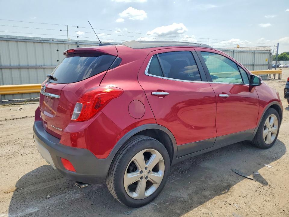 2016 Buick Encore VIN KL4CJASB0GB741000 COPART salvage auction — NORMAL WEAR, IN - CERTIFICATE OF TITLE, sold $1,600 on 2026-07-20 (photo 3)
