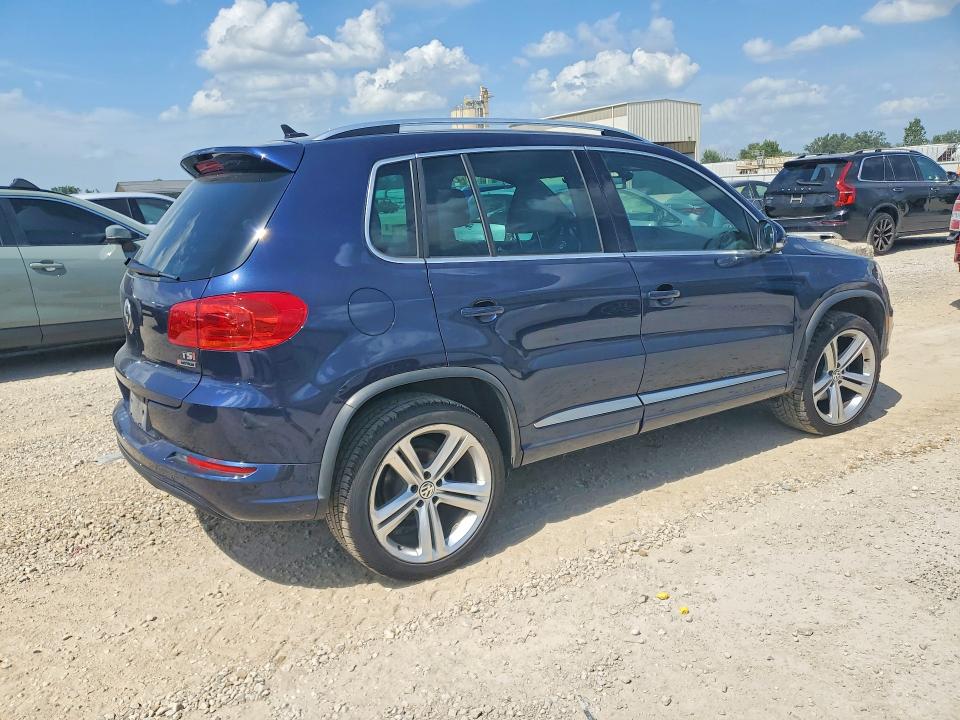 2016 Volkswagen Tiguan VIN WVGBV7AX4GW060123 COPART salvage auction — MINOR DENT/SCRATCHES, Ks - Dealer Only Clean Title, sold $3,400 on 2026-07-09 (photo 3)