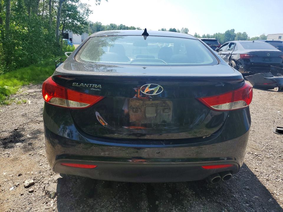 2013 Hyundai Elantra VIN KMHDH6AE3DU002147 COPART salvage auction — MINOR DENT/SCRATCHES, On - Permit No Brand - Unfit, sold $400 on 2026-07-21 (photo 6)