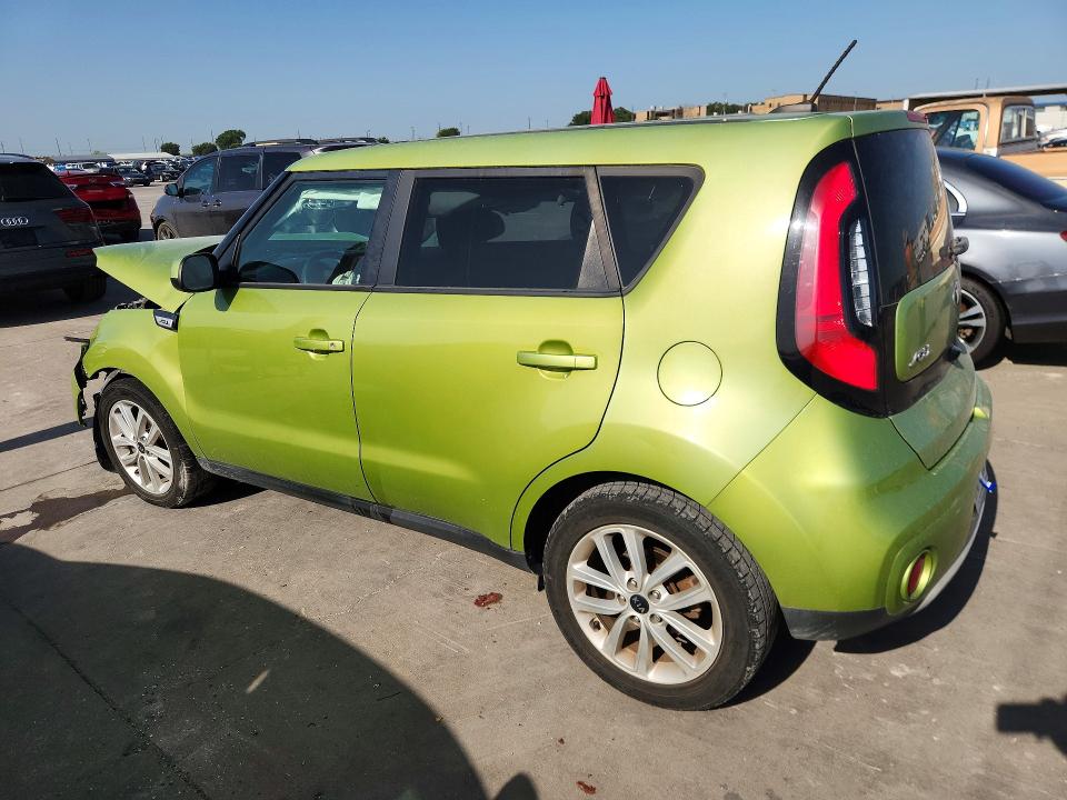 2019 Kia Soul VIN KNDJP3A57K7911853 COPART salvage auction — FRONT END, TX - SALVAGE VEHICLE TITLE (P), sold $1,600 on 2026-07-27 (photo 2)