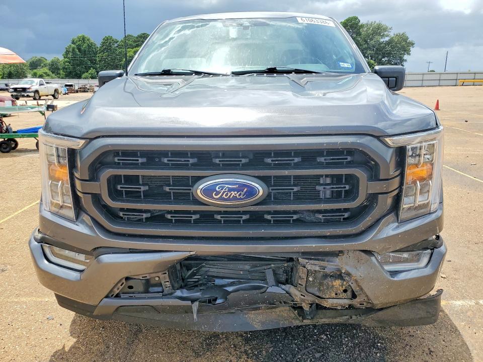2022 Ford F-150 VIN 1FTEW1CP2NFA60045 COPART salvage auction — FRONT END, Tx - Salvage Vehicle Title, sold $13,200 on 2026-09-04 (photo 5)