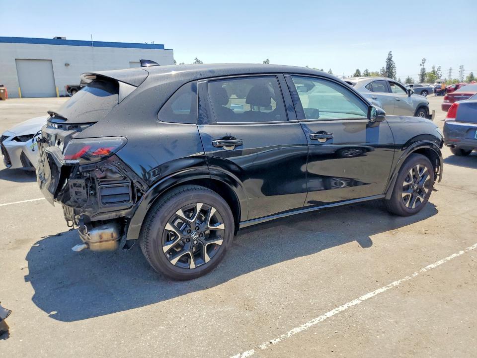 2026 Honda Hr-v VIN 3CZRZ1H72TM741041 COPART salvage auction — FRONT END, Ca - Salvage Certificate, sold $11,300 on 2026-08-25 (photo 3)