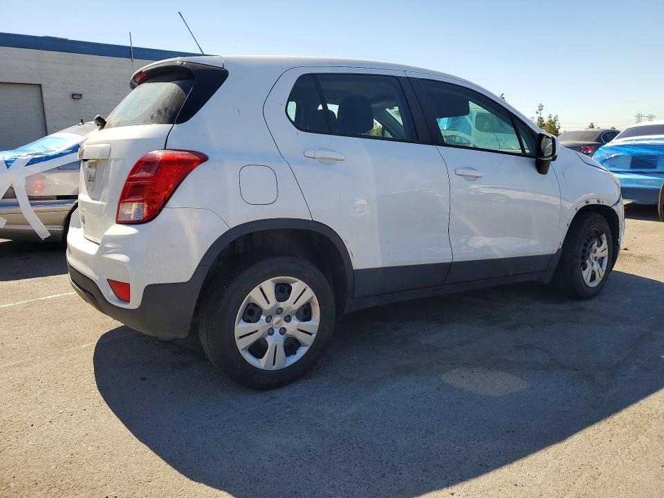 2018 Chevrolet Trax VIN KL7CJKSB6JB608192 COPART salvage auction — FRONT END, Ne - Certificate Of Title, sold $750 on 2026-07-21 (photo 3)