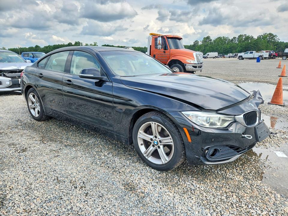 2015 BMW 4er VIN WBA4C9C59FD330965 COPART salvage auction — FRONT END, Nc - Salvage Certificate Of Title, sold $2,000 on 2026-08-17 (photo 4)