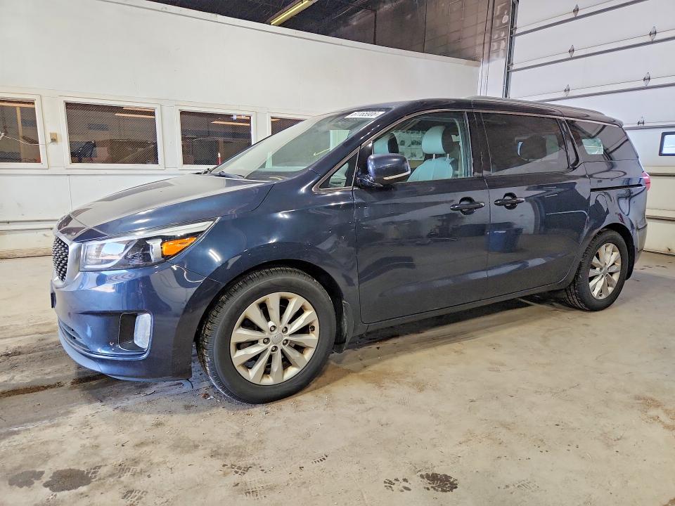 2016 Kia SEDONA VIN KNDMC5C13G6156230 COPART salvage auction — MINOR DENT/SCRATCHES, Mn - Non Public Clean Title, sold $1,350 on 2026-07-16 (photo 1)