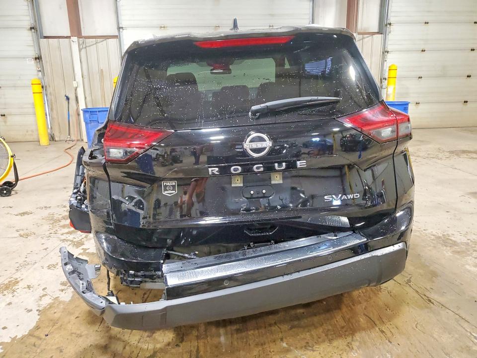 2024 Nissan Rogue VIN JN8BT3BB1RW445894 COPART salvage auction — REAR END, Salvage Title, sold $3,800 on 2026-07-28 (photo 6)