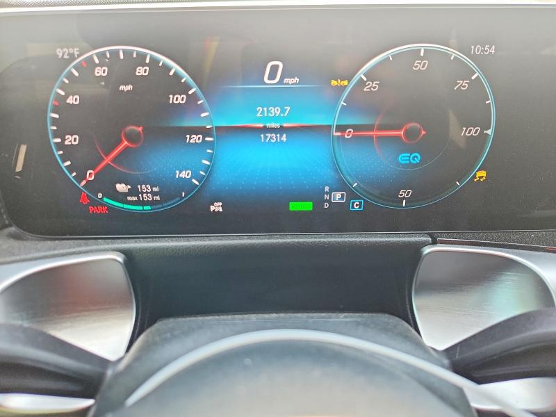 2023 Mercedes-benz Eqb VIN W1N9M0KB4PN070715 COPART salvage auction — FRONT END, Tx - Salvage Vehicle Title, sold $9,800 on 2026-08-21 (photo 9)