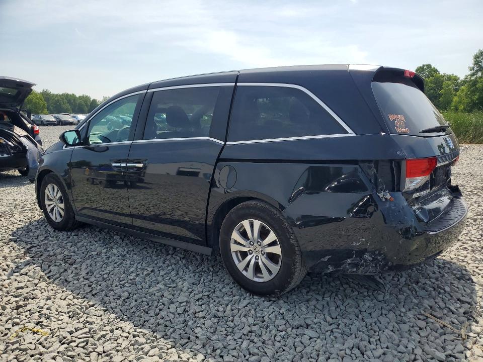 2016 Honda Odyssey VIN 5FNRL5H36GB132587 COPART salvage auction — REAR END, Oh - Cert Of Title-Salvage, sold $90 on 2026-07-30 (photo 2)