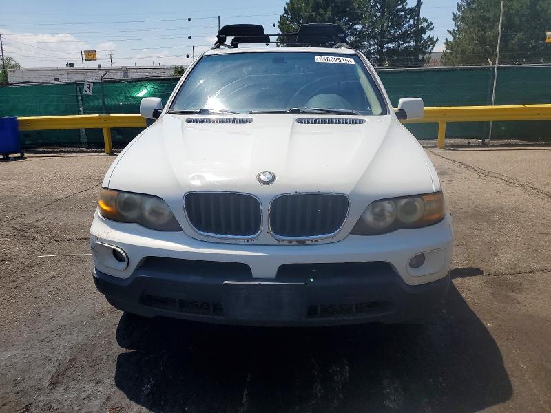 2006 BMW X5 VIN 5UXFA13566LY34073 COPART salvage auction — FRONT END, Co - Dis/Dlr/Exp Only Clean Title, sold $275 on 2026-07-28 (photo 5)