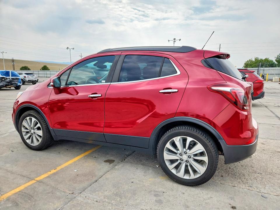 2018 Buick Encore VIN KL4CJASB3JB569424 COPART salvage auction — HAIL, Co - Certificate Of Title, sold $4,000 on 2026-07-22 (photo 2)