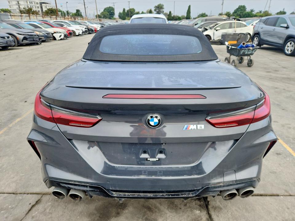 2020 BMW M8 VIN WBSDZ0C09LCD54567 COPART salvage auction — FRONT END, Ny - Mv-907A Salvage Certificate, sold $20,800 on 2026-07-29 (photo 6)
