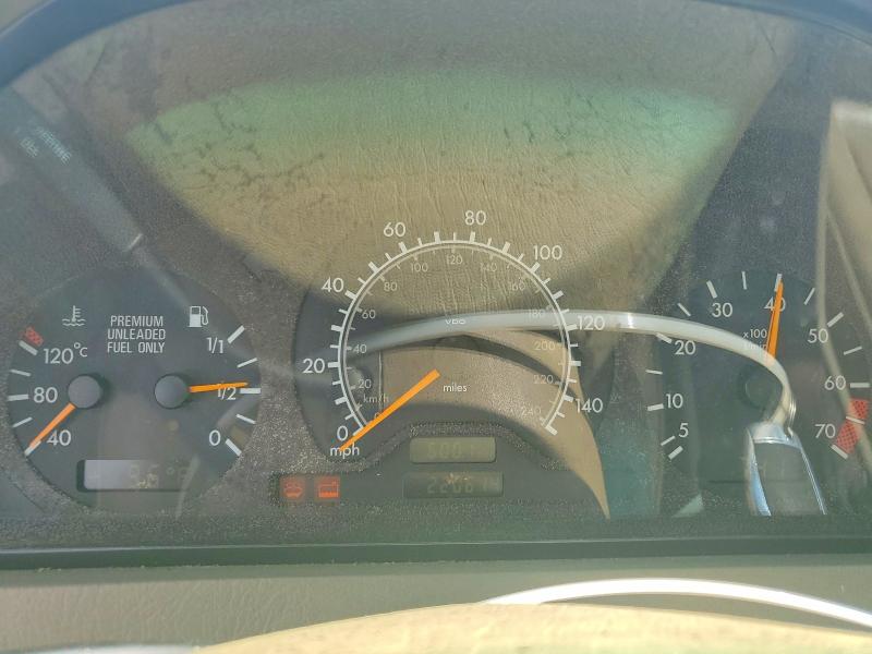 1998 Mercedes-benz C class VIN WDBHA23G0WA636200 COPART salvage auction — MINOR DENT/SCRATCHES, AL - CERTIFICATE OF TITLE, sold $225 on 2026-07-23 (photo 9)