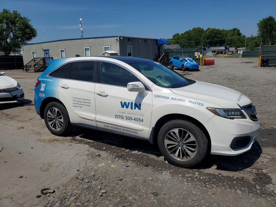 2016 Acura Rdx VIN 5J8TB4H7XGL028284 COPART salvage auction — HAIL, Salvage Title, sold $400 on 2026-07-22 (photo 4)