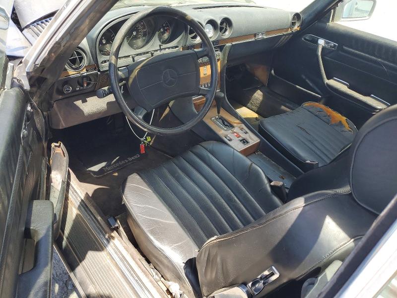 1989 Mercedes-benz 560 VIN WDBBA48D9KA094430 COPART salvage auction — MINOR DENT/SCRATCHES, FL - DIS/DLR/EXP ONLY CLEAN TITLE, sold $3,550 on 2026-07-31 (photo 8)