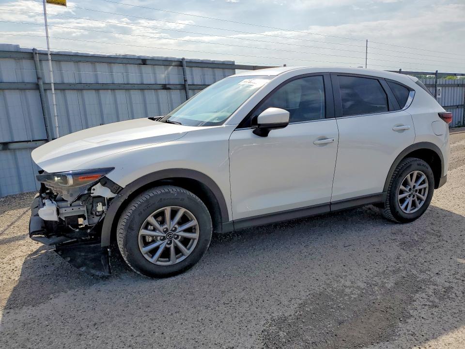 2025 Mazda Cx-5 VIN JM3KFBCL1S0546163 COPART salvage auction — FRONT END, ON - PERMIT NO BRAND - UNFIT (P), sold $12,300 on 2026-07-29 (photo 1)