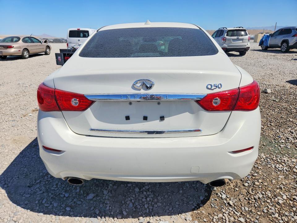 2017 Infiniti Q50 VIN JN1EV7AP6HM741725 COPART salvage auction — FRONT END, Nj - Cert Of Title-Salvage, sold $2,700 on 2026-07-24 (photo 6)
