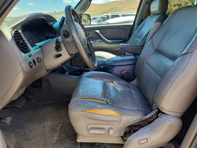 2003 Toyota Sequoia VIN 5TDBT44AX3S181720 COPART salvage auction — FRONT END, Nv - Certificate Of Title, sold $775 on 2026-07-09 (photo 7)
