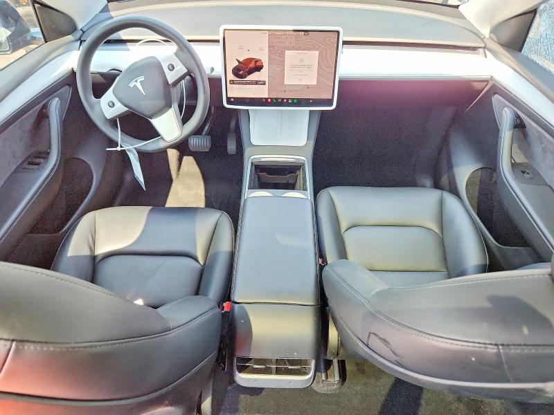 2023 Tesla Model y VIN 7SAYGDEE4PA029393 COPART salvage auction — FRONT END, Pa - Certificate Of Salvage, sold $13,700 on 2026-07-21 (photo 8)