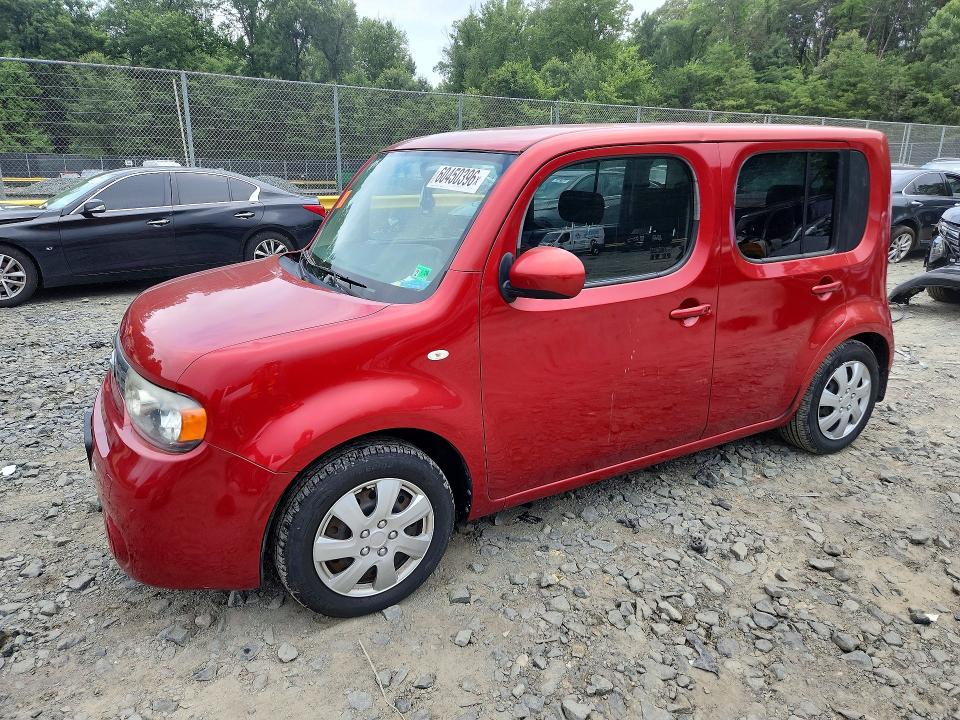 2011 Nissan Cube VIN JN8AZ2KR2BT211756 COPART salvage auction — MINOR DENT/SCRATCHES, VA - CERT OF TITLE-REBUILT, sold $525 on 2026-07-28 (photo 1)