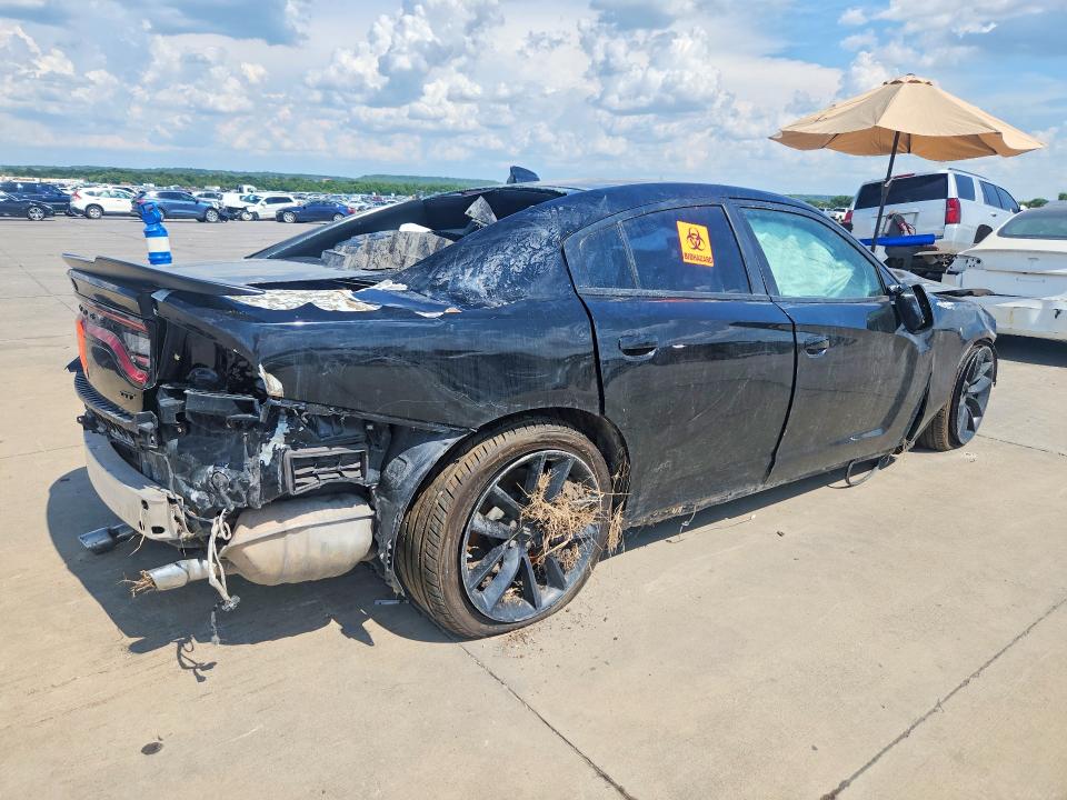2023 Dodge Charger VIN 2C3CDXHG0PH512895 COPART salvage auction — ALL OVER, TX - CERTIFICATE OF TITLE, sold $1,500 on 2026-08-06 (photo 3)