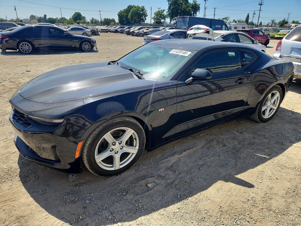 2019 Chevrolet Camaro VIN 1G1FB1RS2K0105469 COPART salvage auction — MECHANICAL, CA - DIS/DLR/EXP ONLY CLEAN TITLE, sold $2,850 on 2026-07-28 (photo 1)