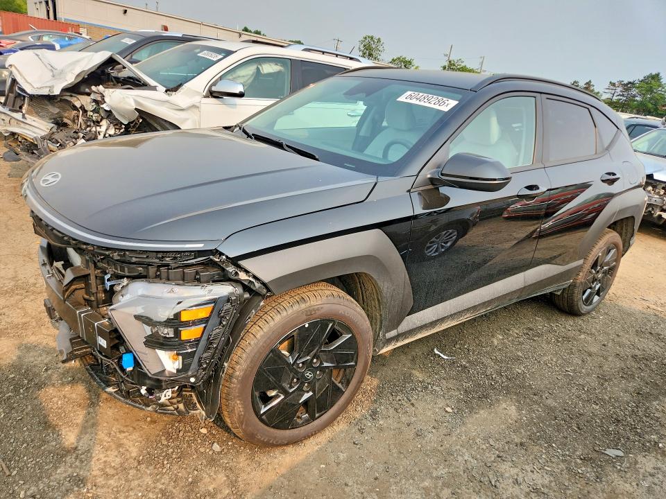 2026 Hyundai Kona VIN KM8HFCAB4TU417519 COPART salvage auction — FRONT END, CT - CERT OF TITLE-SALVAGE, sold $525 on 2026-07-21 (photo 1)